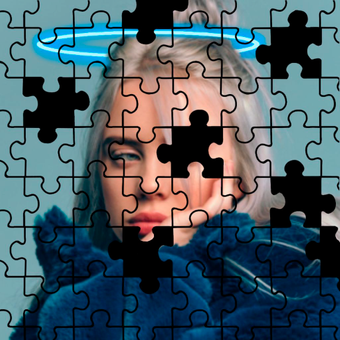 比利·艾利斯拼图Billie Eilish Puzzle