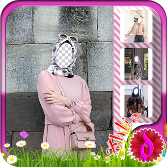 头巾时尚相框Hijab Fashion Photo Frames