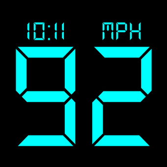 数字GPS车速表