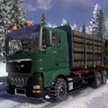 西伯利亚卡车运木材模拟