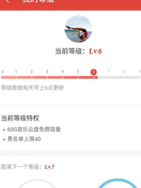 网易云音乐APP怎么看等级