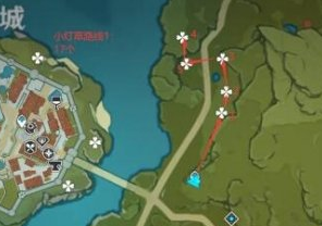 《原神》小灯草地图位置在哪