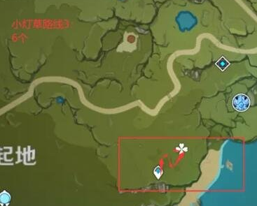 《原神》小灯草地图位置在哪