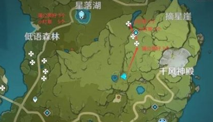 《原神》小灯草地图位置在哪