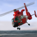 直升机模拟救援