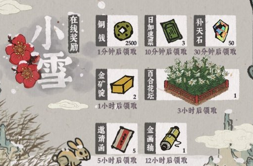 《江南百景图》小雪在线签到活动怎么样