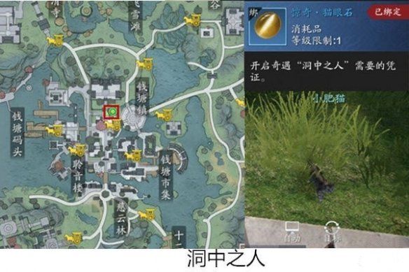 天涯明月刀手游洞中之人奇遇任务触发完成方法