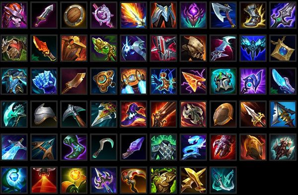 英雄联盟装备图标更新改版对比高清大图