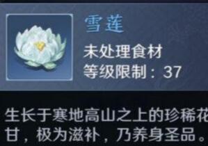 天涯明月刀手游雪莲怎么采集