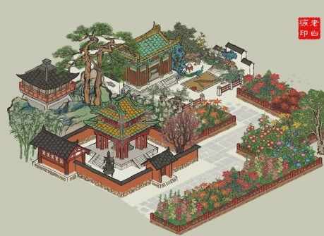 《江南百景图》百草花园主题布局一览
