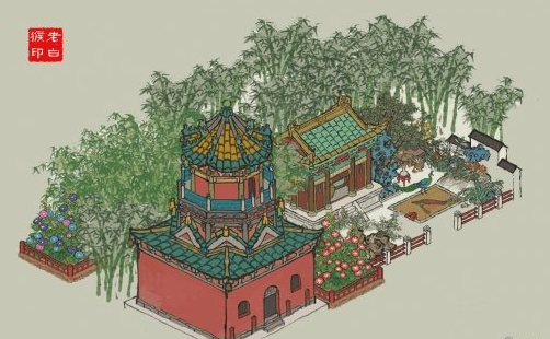 《江南百景图》百草花园主题布局一览
