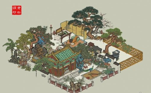《江南百景图》百草花园主题布局一览