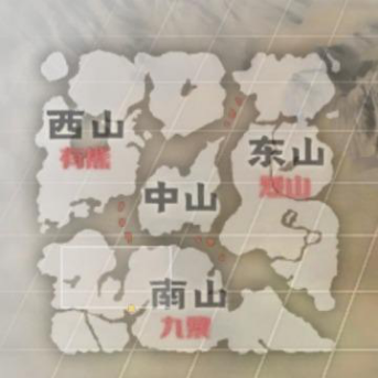 妄想山海地图怎么看