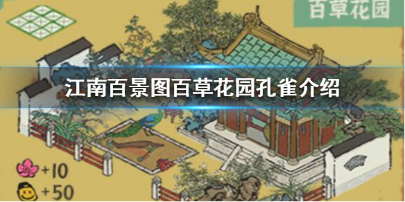 江南百景图百草花园孔雀介绍