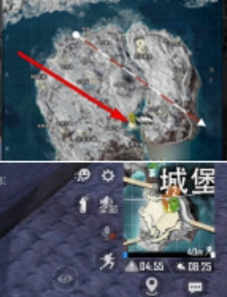 《和平精英》极光堡位置在哪