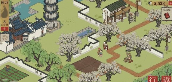 《江南百景图》梨花怎么得到