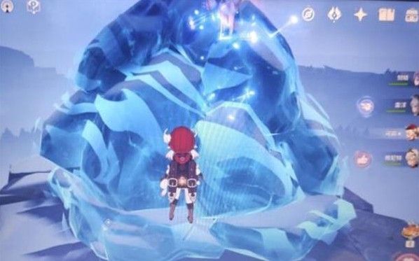原神调查奇怪的冰打碎攻略