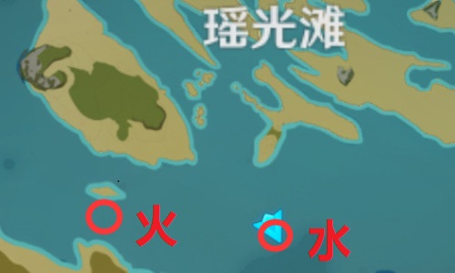 原神瑶光滩水下柱子怎么开