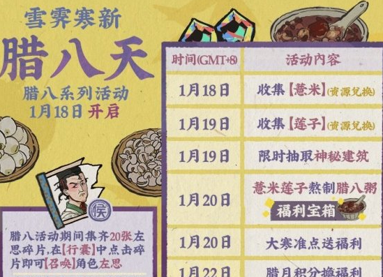 《江南百景图》腊八活动是什么