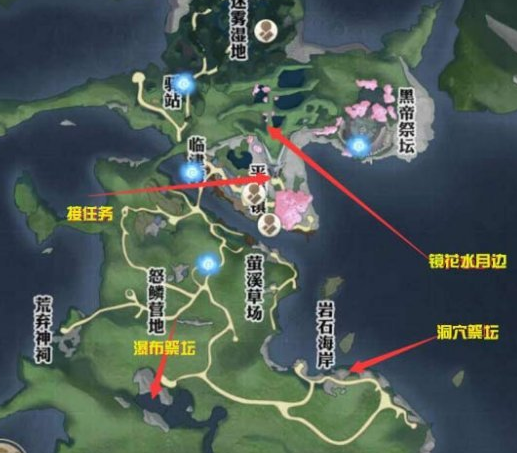 《天谕手游》旷野石影在哪触发
