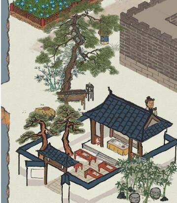 江南百景图听琴松放哪里