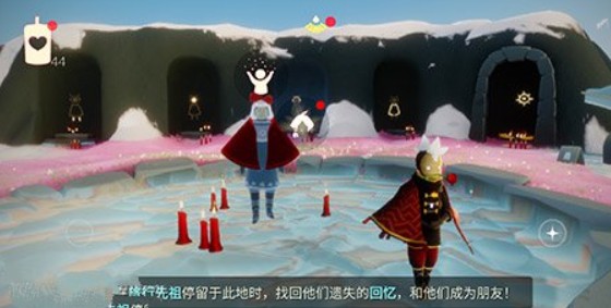 光遇蝴蝶结先祖在哪个图