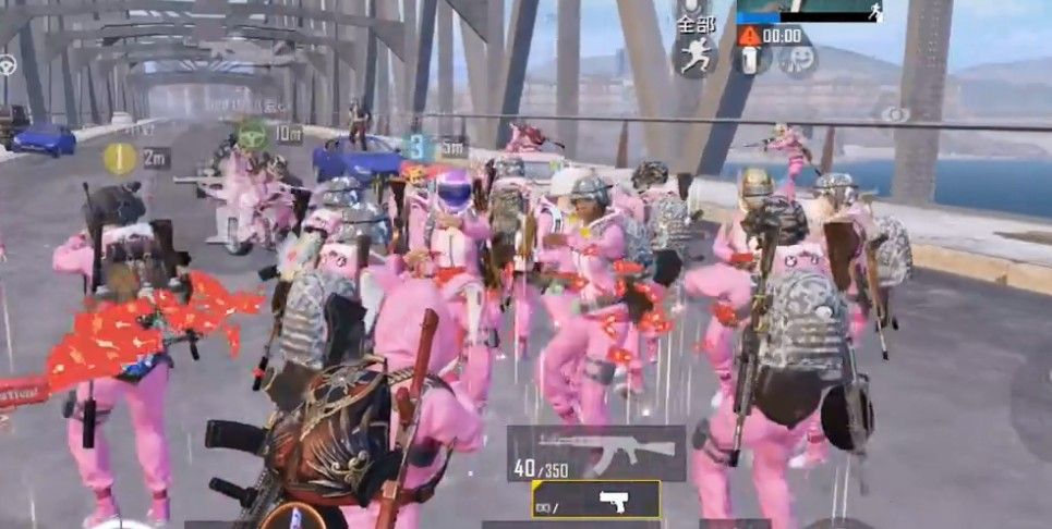 和平精英桥头50V50怎么进去