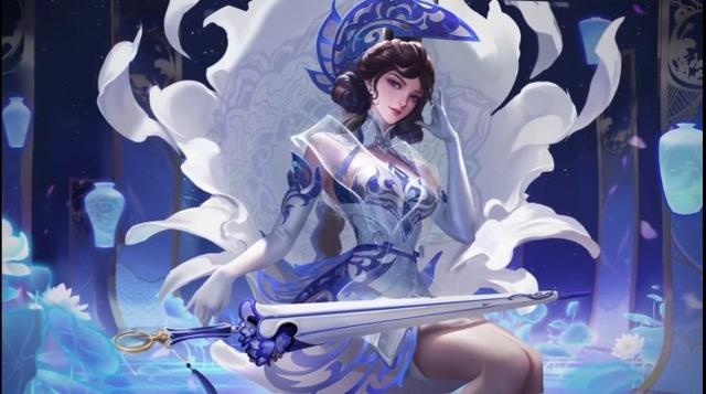 王者荣耀露娜瓷语鉴心皮肤特效怎么样