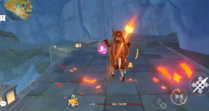 原神胡桃龙抬头怎么操作