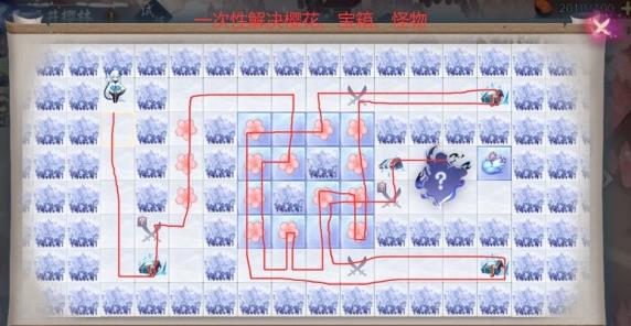 阴阳师染井樱林该怎么走