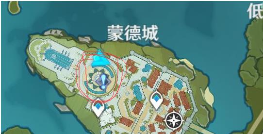 原神蒙德广场位置在哪