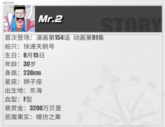 航海王热血航线Mr.2怎么样