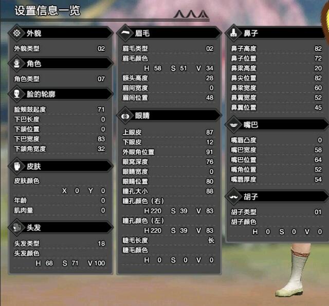 怪物猎人崛起美女脸怎么捏