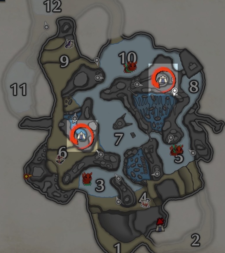 怪物猎人崛起全地图营地位置一览