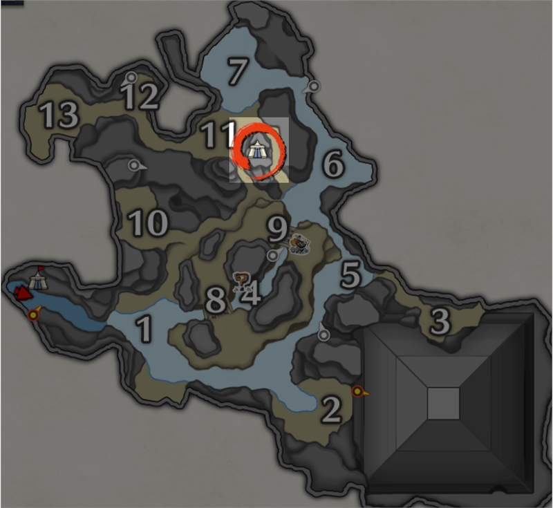 怪物猎人崛起全地图营地位置一览