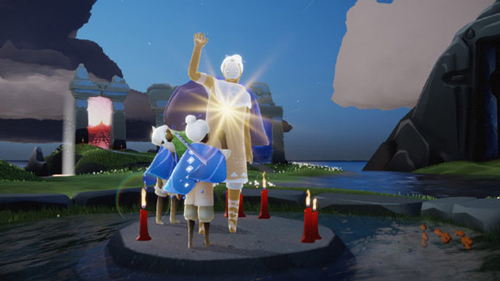 光遇荧蓝斗篷搭配技巧攻略