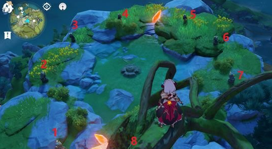 《原神》轻策庄山洞在哪里