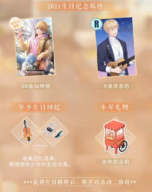 恋与制作人周棋洛生日庆典奖励有哪些