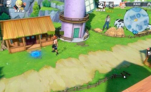 航海王热血航线风车村神秘人的礼物任务怎么做