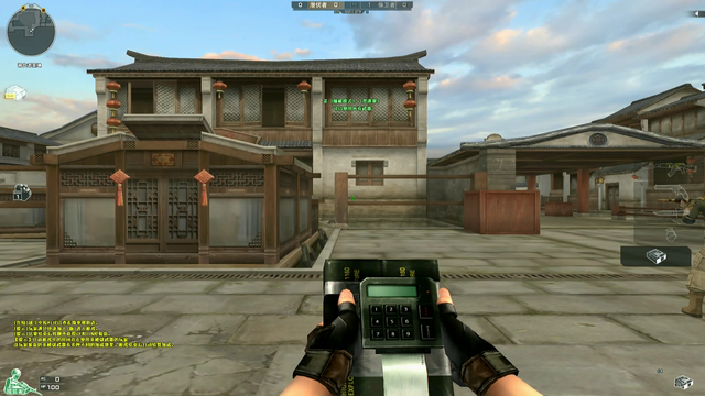 cf手游姑苏城这幅古风地图中，潜伏出生点是在什么门口？