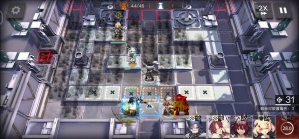 明日方舟WD-EX-8如帝国之影怎么站位