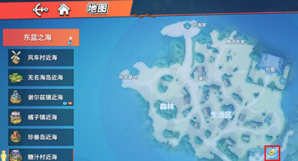 航海王热血航线布满碎石的灰白海岸位置在哪