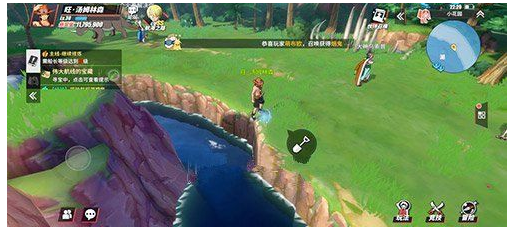 航海王热血航线巨人之岛的池底在哪里