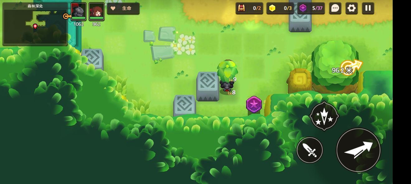 坎公骑冠剑1-3森林深处如何通关