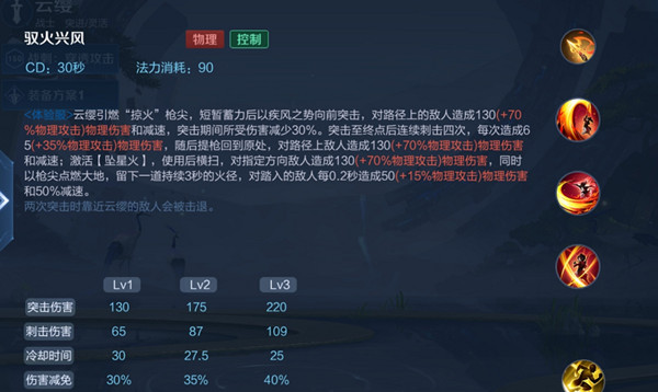 王者荣耀云缨技能效果介绍