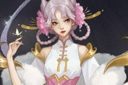 《王者荣耀》嫦娥拒霜思皮肤官方稿