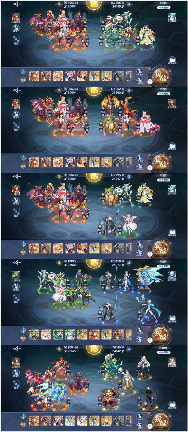 奥奇传说破阵天下第三期1-25关怎么过