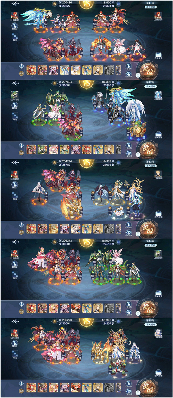 奥奇传说破阵天下第三期1-25关怎么过