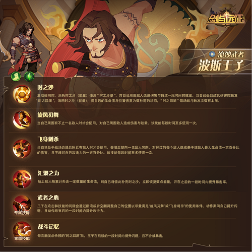 剑与远征波斯王子赏金试炼什么阵容好打