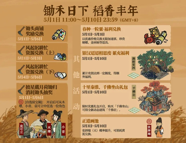 江南百景图五一劳动节有什么活动